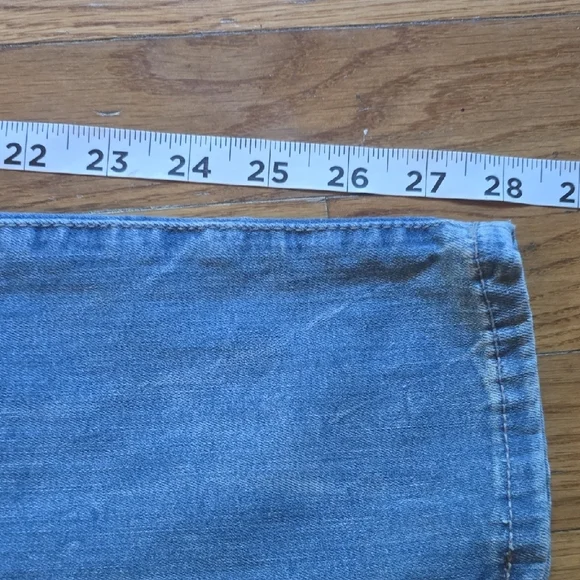 Refuge High Rise Blue Jeans - Picture 8 of 9